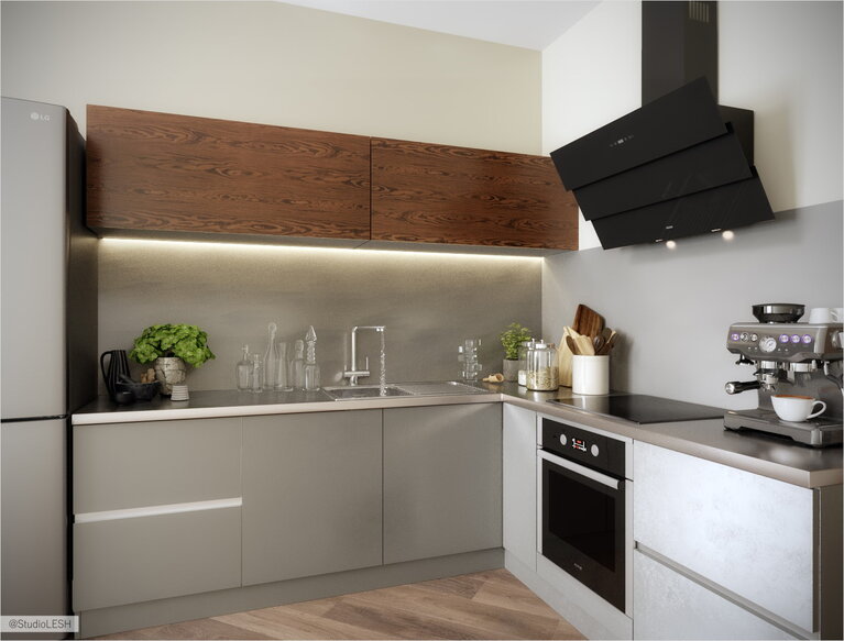 Минимализм в кухне