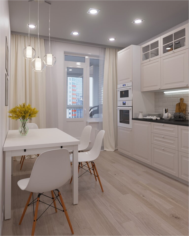 Кухня в скандинавском стиле