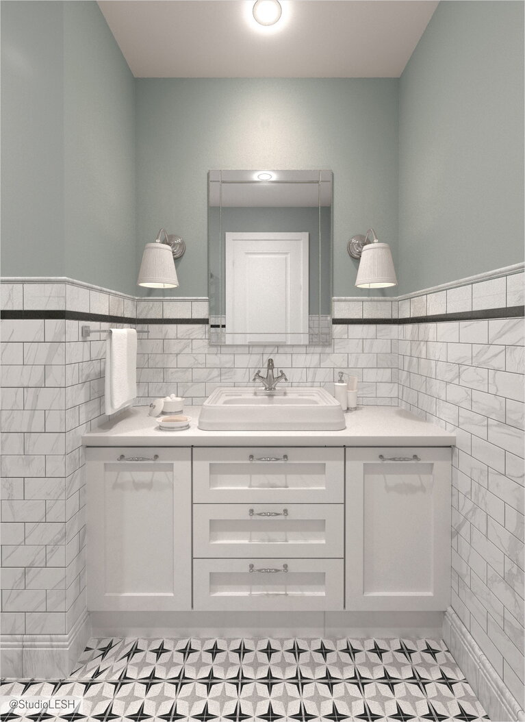 Классическая ванная