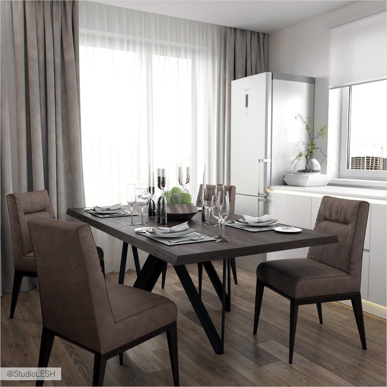 Обеденная зона ЖК Легенда