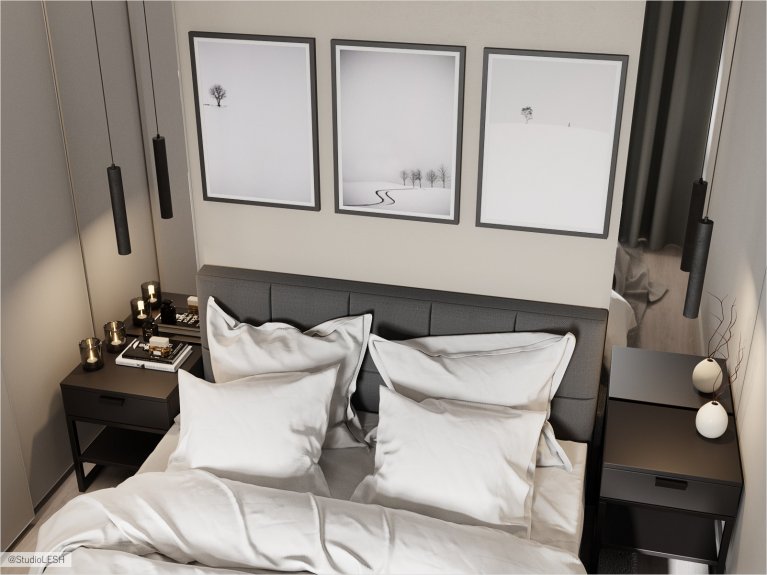 Современная спальня