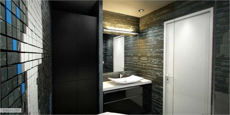 Дизайн интерьера ванной комнаты