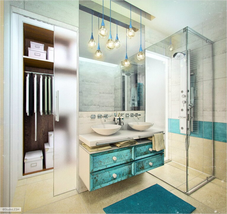 Дизайн интерьера ванной