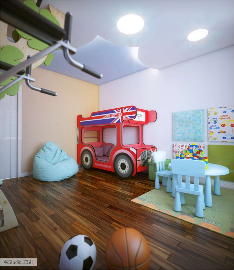 Детская комната для мальчика 