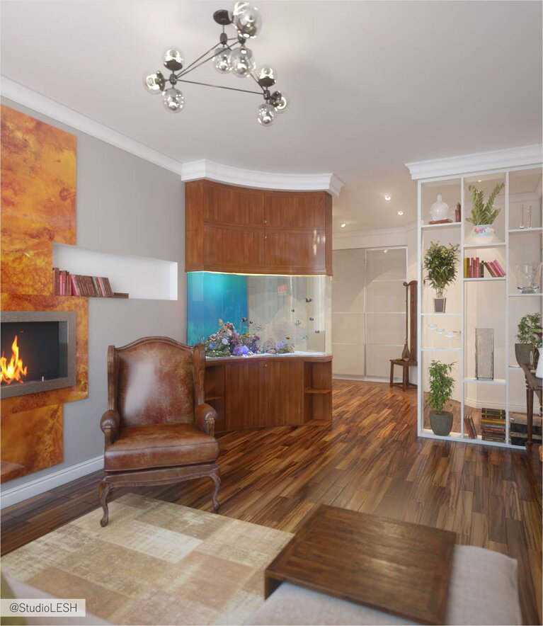 Дизайн проект интерьера квартиры 