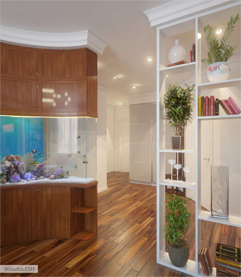 Дизайн проект коридора