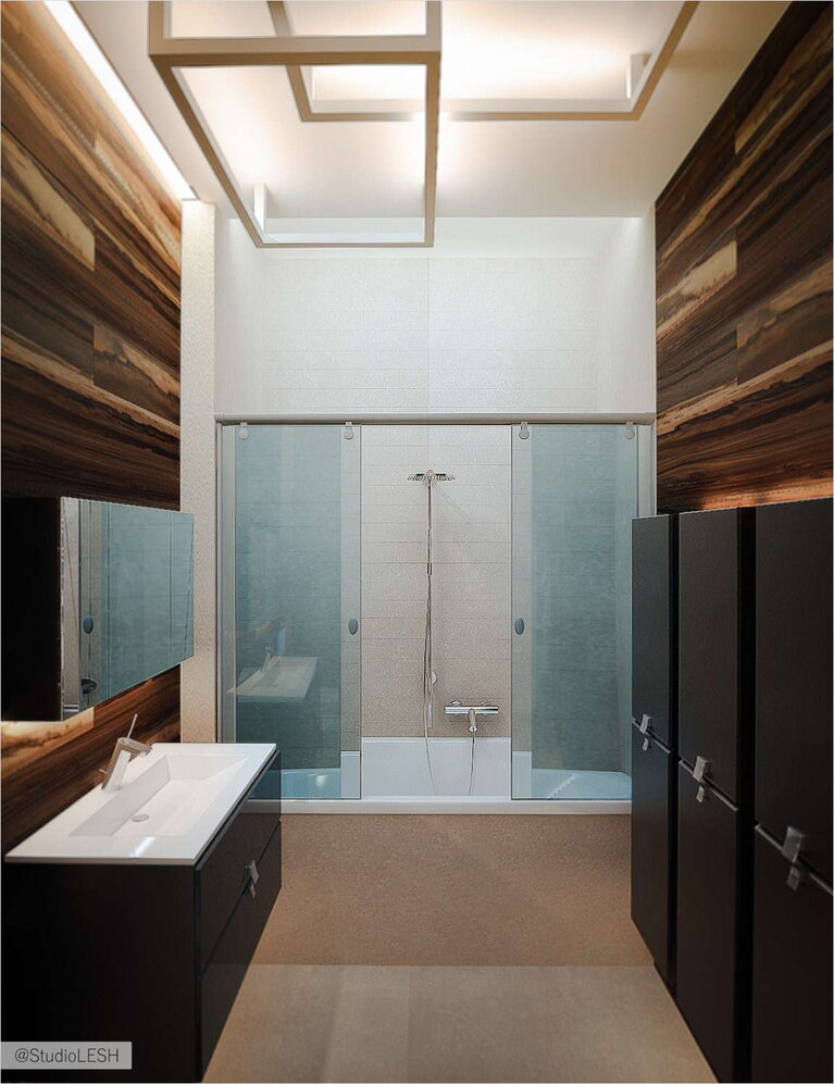 Дизайн интерьера ванной