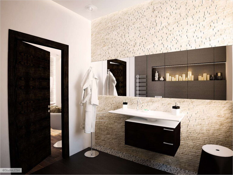 Дизайн интерьера ванной