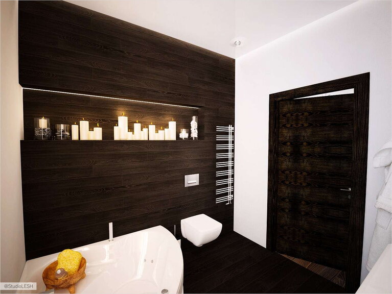 Дизайн интерьера ванной