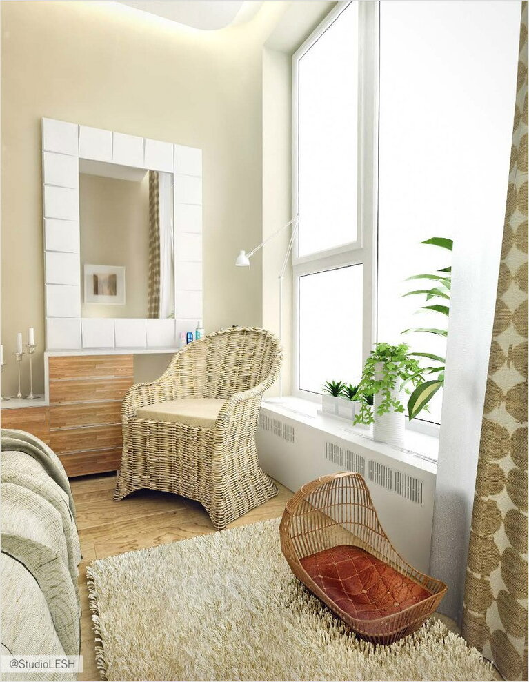 Дизайн интерьера спальни