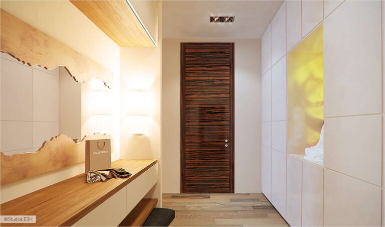 Дизайн интерьера прихожей