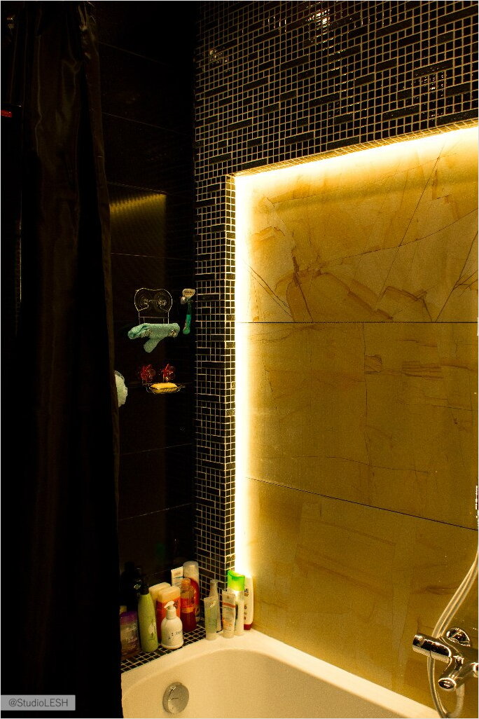 Дизайн интерьера ванной комнаты