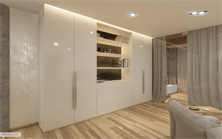 Дизайн интерьера, шкаф