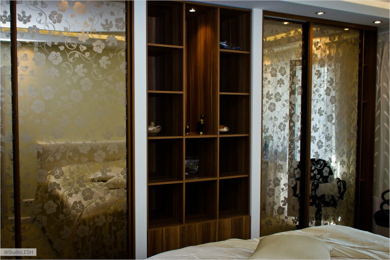 Дизайн проект интерьера спальни 