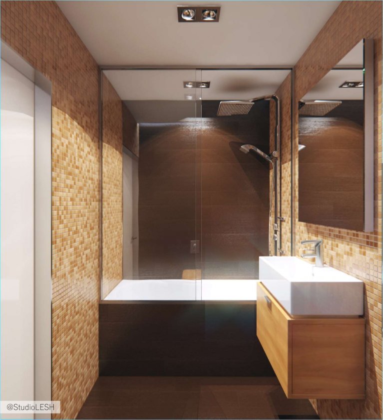 Дизайн интерьера ванной