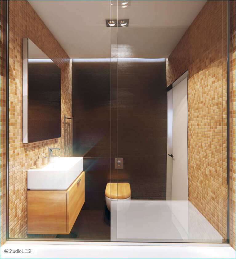 Дизайн проект санузла