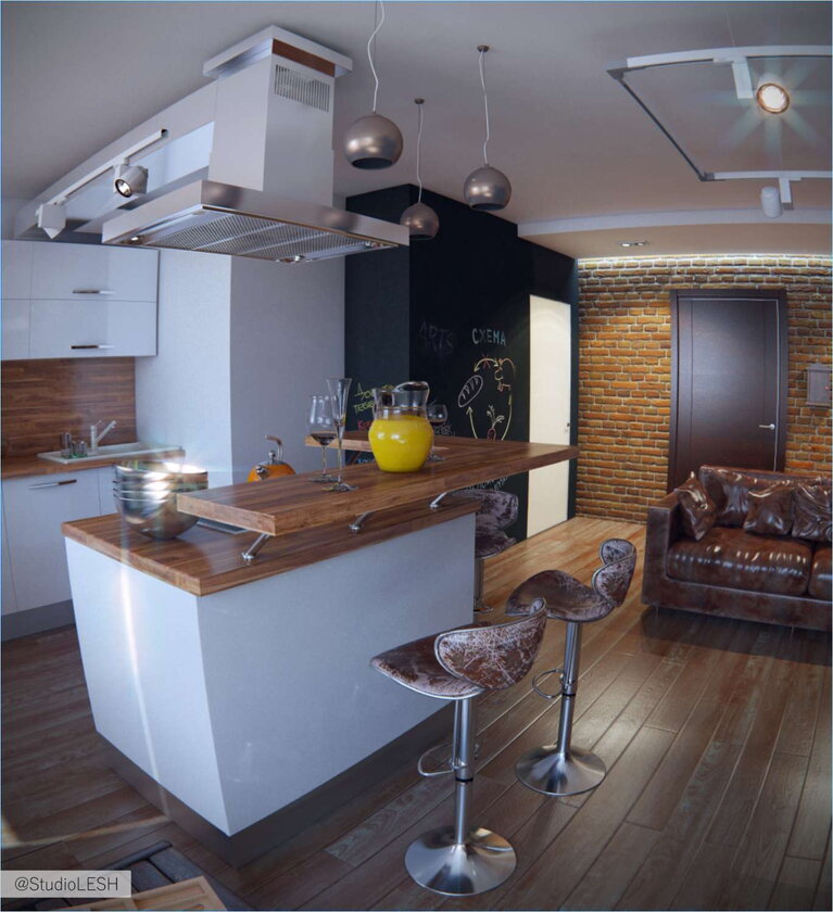 Дизайн барной стойки 