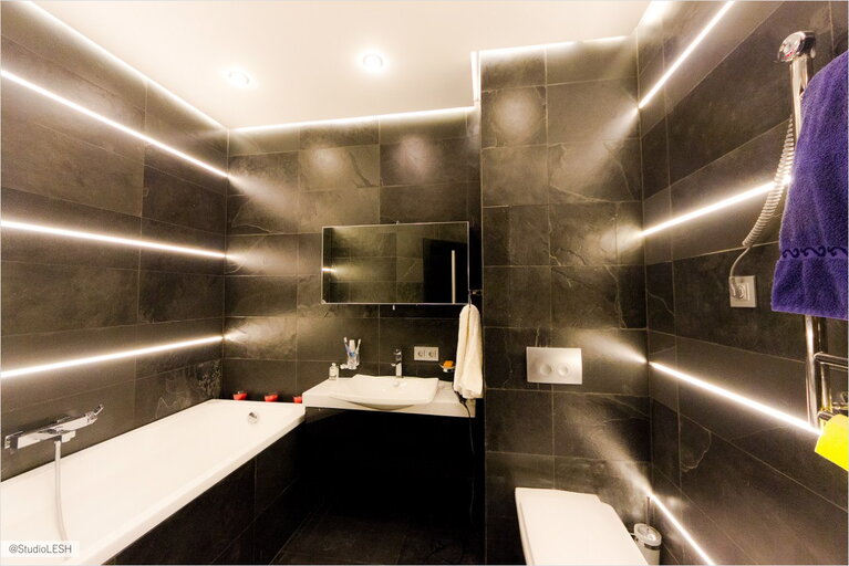 Натуральный сланец покрытый лаком