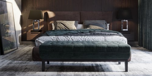 Bedroom in cottage